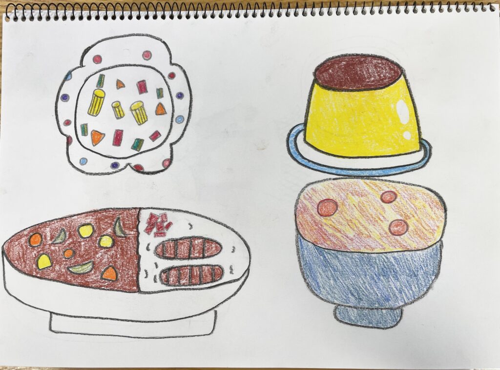 トーカツランチ(カツカレー)のイラスト